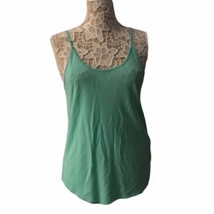Zara teal tank sz L